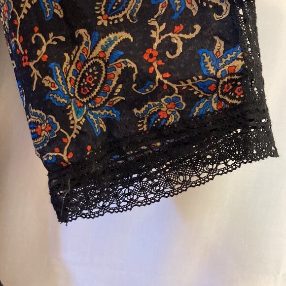 Sea New York Lace Silk Floral Lightweight Dress Size 10 - Picture 5 of 11